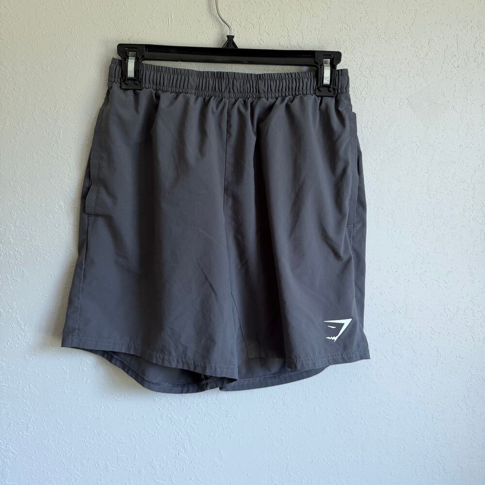 Gymshark Sport 7” Gray Athletic Basketball Shorts Womens S Workout Running